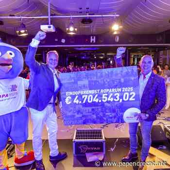 Roparun 2025 afgesloten met indrukwekkende eindopbrengst: meer dan 4,7 miljoen euro