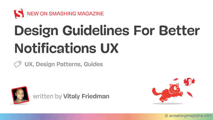 Design Guidelines For Better Notifications UX