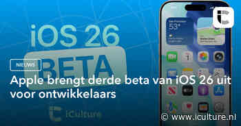 Apple brengt derde beta van iOS 26 uit voor ontwikkelaars