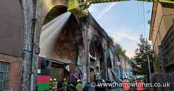Major fire in South Harrow causes Piccadilly line to close