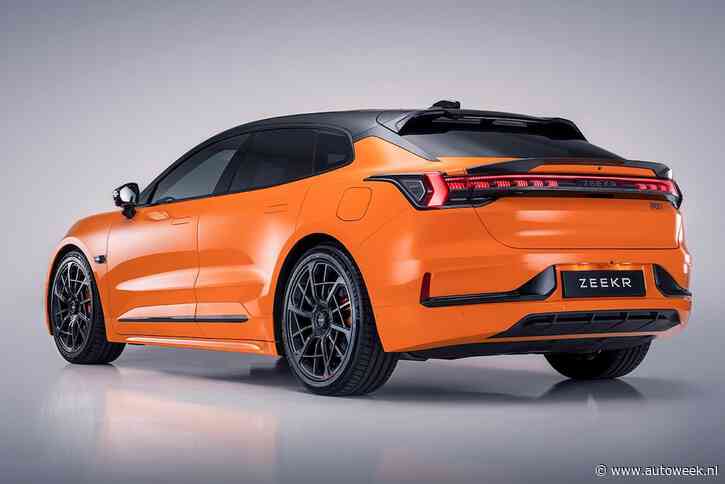 Zeekr 001 Sport Edition: knaloranje klapstuk