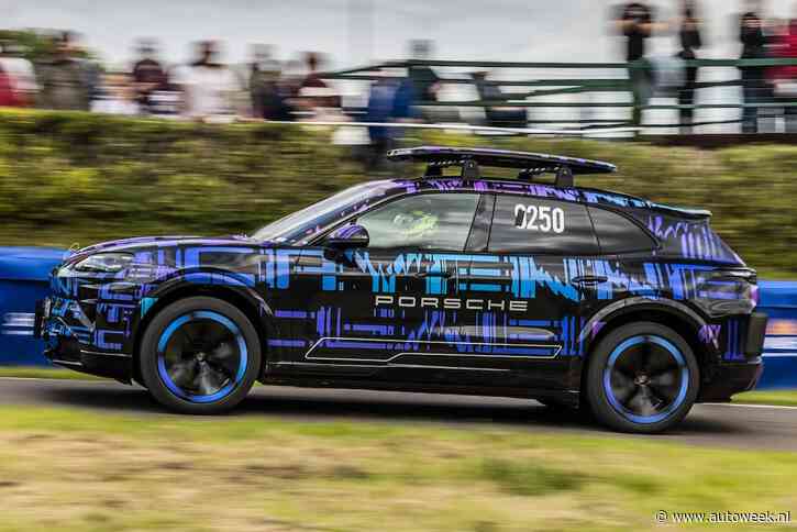 Elektrische Porsche Cayenne: nog niet te koop, breekt nu al record