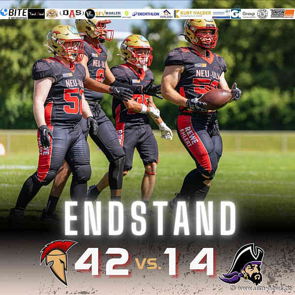 Spartans siegen gegen Pirates und sichern Tabellenplatz 2