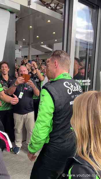 NICOOOOOO HUUUUULKENBERG! The warmest welcome back to the motorhome for our number 27#BritishGP