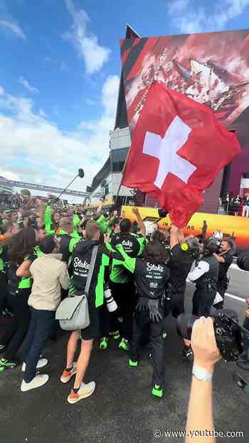 TWO HUNDRED AND THIRTY NINE RACES! Finally a podium for The Hulk 💚👏🥹 #F1 #BritishGP #NicoHulkenberg