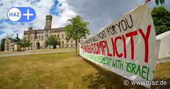 Hannover: Aktivisten errichten Palästina-Protestcamp an der Leibniz-Uni