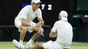 "Nehme das nicht als einen Sieg": Dimitrow gibt bei 2:0-Satzführung gegen Sinner auf