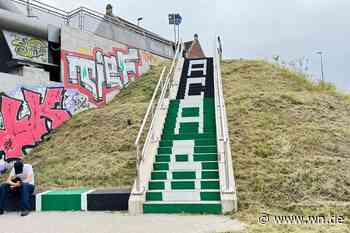 Wolbecker Straße: Beleidigendes Graffiti verärgert Anwohner