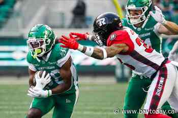 Meyers, Riders return from bye week as CFL's only remaining unbeaten team