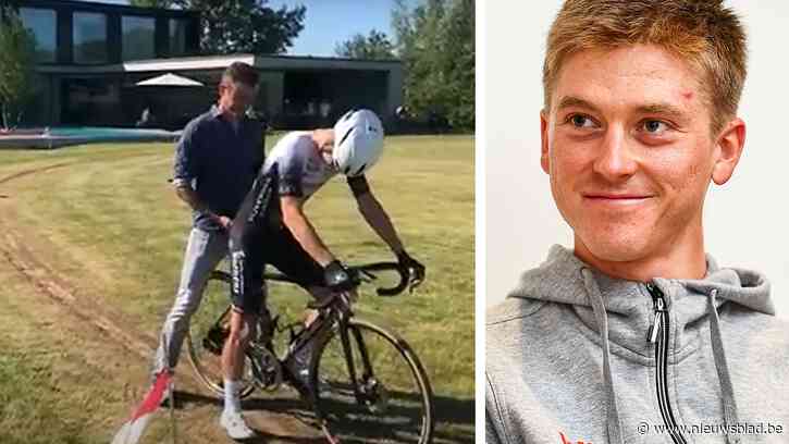 ‘Werelduurrecordhouder in eigen tuin’ Jenno Berckmoes wil zich tonen in de Tour: “Nooit zo afgezien als in dat ene uur”