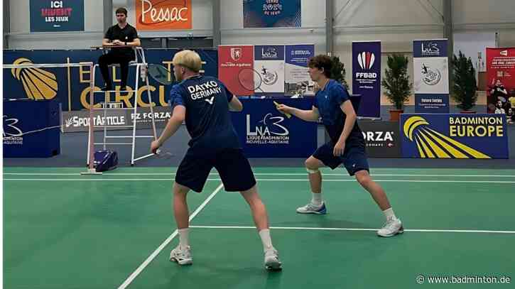 Sonnenschein/Datko glänzen mit Finaleinzug in Nouvelle-Aquitaine
