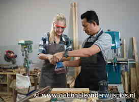 Koningin Máxima bezoekt praktijkcentrum voor ambachtsopleidingen