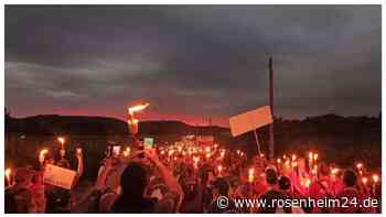 „Einer der eindrucksvollsten Augenblicke meines Lebens“: Aiblinger beim „Fackellauf“ in Solferino