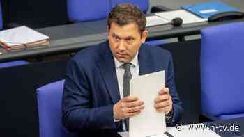 "Alles ist notwendig": Klingbeil verteidigt "Rekordinvestitionen" auf Pump