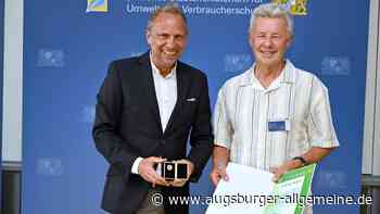 Ulrich Kreutzer aus Kaufering wird als „Grüner Engel“ ausgezeichnet