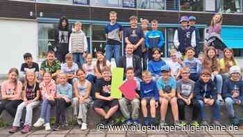 Schüler der Grundschule Penzing laufen für den guten Zweck