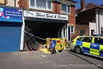 Police make arrest over alleged ramraid at North Shields barber shop