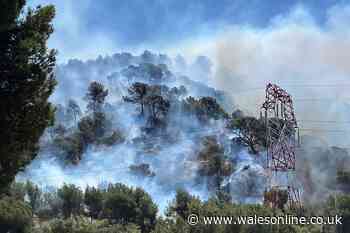 Flights halted and residents told 'stay home' as fires take hold in France