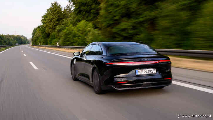 Nieuw record: Lucid Air rijdt 1.205 kilometer op één lading
