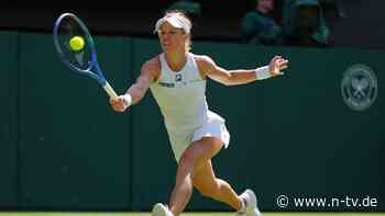Wimbledon-Märchen endet: Laura Siegemund scheitert gegen Weltranglistenerste Sabalenka