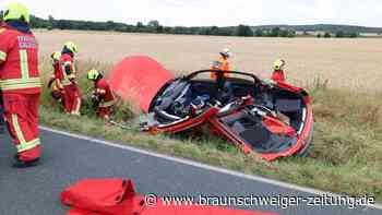 Ringelheim: Person bei Unfall auf L498 in Auto eingeschlossen