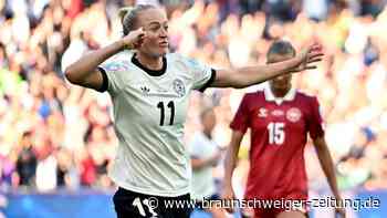 EM live! 2:1 – Lea Schüller köpft die DFB-Frauen zur Führung