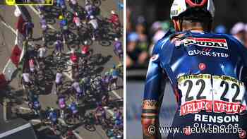 “Belangrijkste bodyguard” van Remco Evenepoel houdt alleen kneuzingen en schaafwonden over aan onfortuinlijke valpartij in Tour