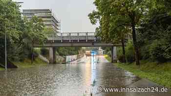 Starkregen führt zu 22 Feuerwehreinsätzen in der Burghauser Neustadt