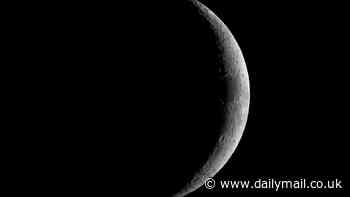 Tonight is the best night for stargazing all summer - with TWO meteor showers, a crescent moon and Mars all visible in the night sky