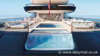 Bill Gates' secret superyacht goes up for sale: $645 million eco-friendly vessel features a basketball court, beach club, and private hospital - and is powered by HYDROGEN