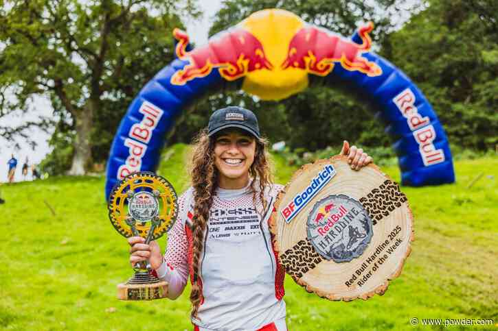Louise Ferguson Makes History at Red Bull Hardline Wales 2025