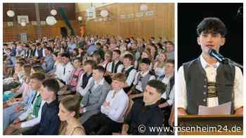 „Geht mit Mut und Zuversicht in die Zukunft“: 91 Schüler der Realschule Bruckmühl feiern Abschluss