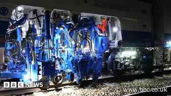 Trains halted by shrinking peat affecting tracks