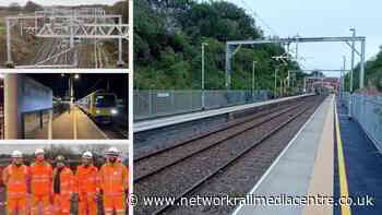 Wigan to Bolton railway cleaner and greener after &pound;100m electrification