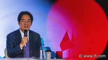 FirstFT: US blocks Taiwan’s president from New York stopover