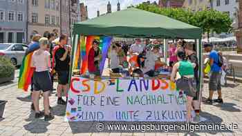 Leben und leben lassen: Auch beim CSD in Landsberg