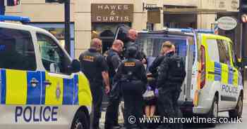 Two men arrested after fight on central London Tube platform