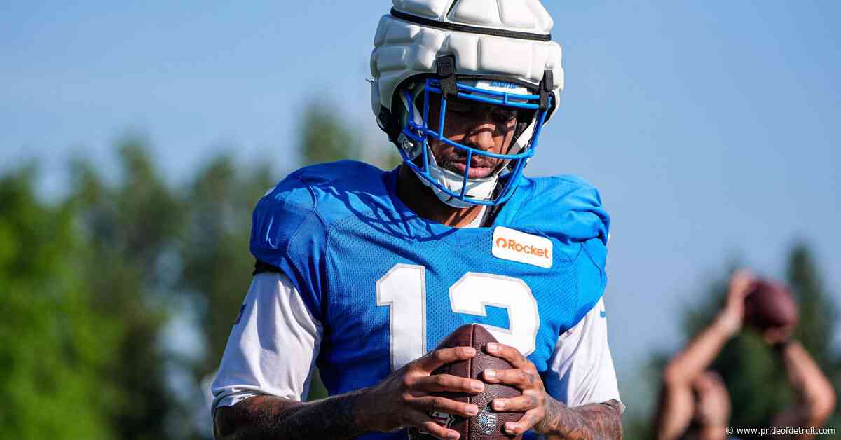 Tim Patrick still adjusting to difficulty of Detroit Lions training camp