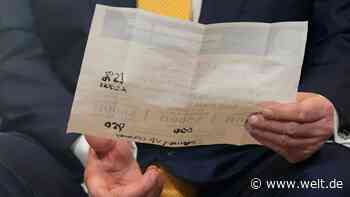 15 statt 10 Prozent – Trumps Spickzettel zeigt das Scheitern der EU-Verhandler