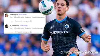“Free Jashari”: misnoegde AC Milan-fans belagen sociale media van Club Brugge door transfersaga rond Ardon Jashari