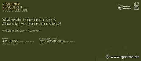 Public Lecture : 06.08.2025, Institution-Building Tactics and Artistic Thinking in Independent Art Spaces
