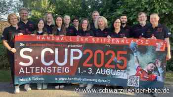 Handballturnier in Altensteig: In der Flößerstadt hält Bundesliga-Flair Einzug