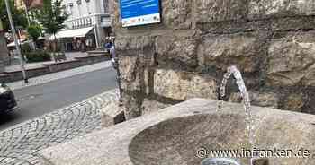 Kitzingen: Entwarnung nach Keimfund - Trinkwasserbrunnen sprudelt wieder