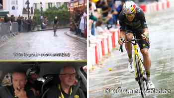 VIDEO. “Dit is jouw moment”: zo beleefde de ploegauto van Visma-Lease a Bike de glorietocht van Wout van Aert in de Tour