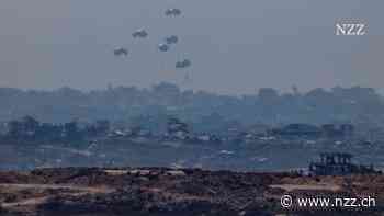 Israel wirft Hilfsgüter über dem Gazastreifen ab – und verkündet tägliche Feuerpausen