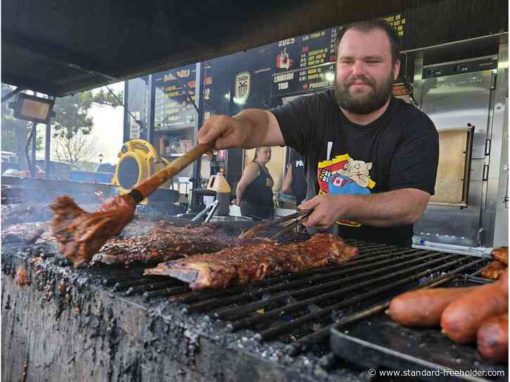 Mother Nature serves up a hot Optimist Club of Cornwall Ribfest