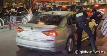 Police charge driver after dramatic, armed chase in downtown Toronto