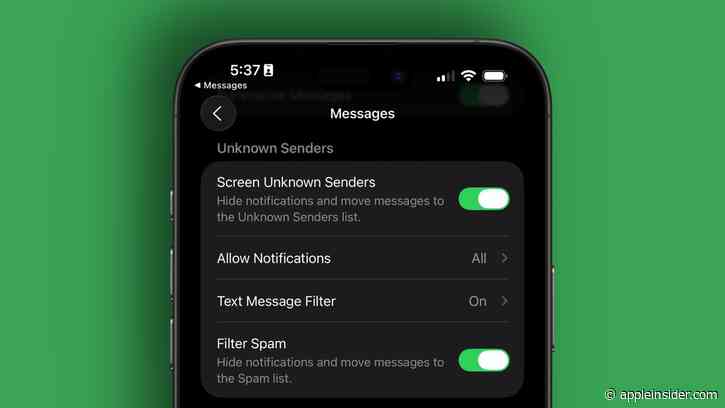 Message filtering in iOS 26 upsetting politicians that want to annoy iPhone customers