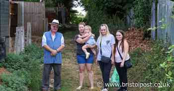 The impassable Bristol lane where even a boat has been dumped