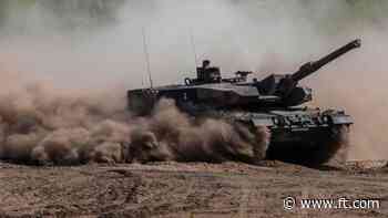 FirstFT: EU warns Europe’s roads unfit for war